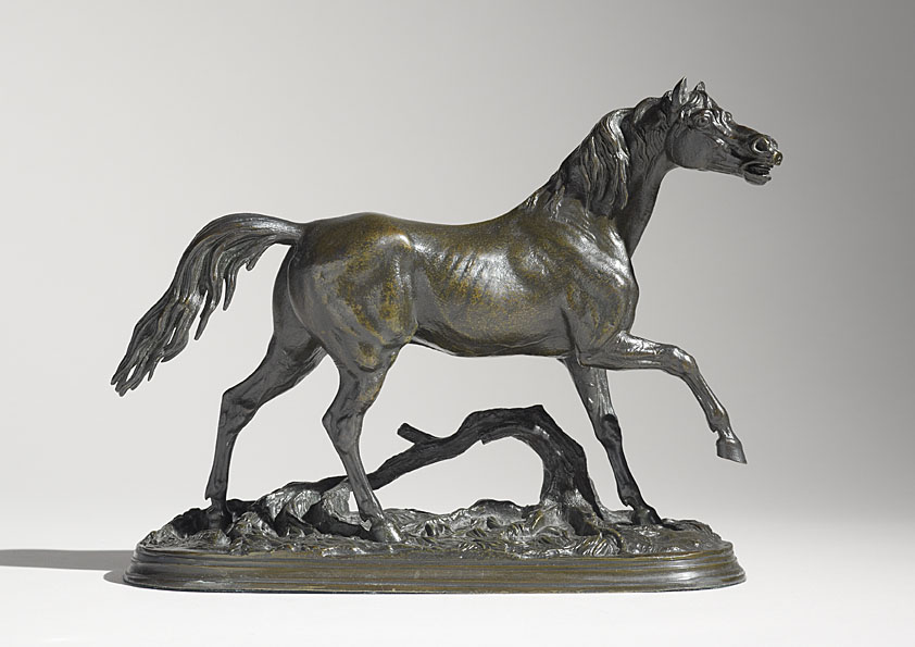 Prancing Stallion, c. 1865
