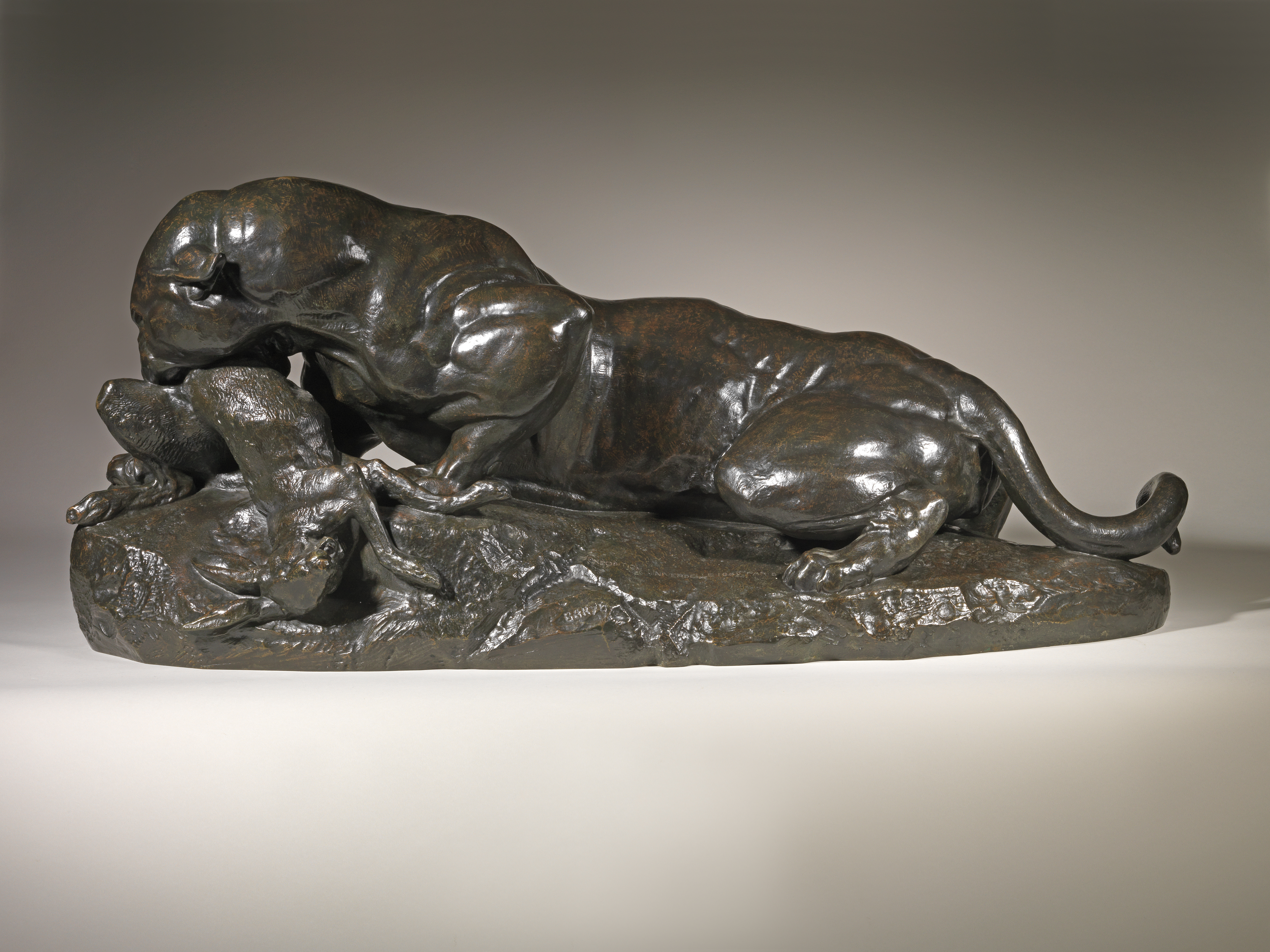 Jaguar and Hare, 1850
