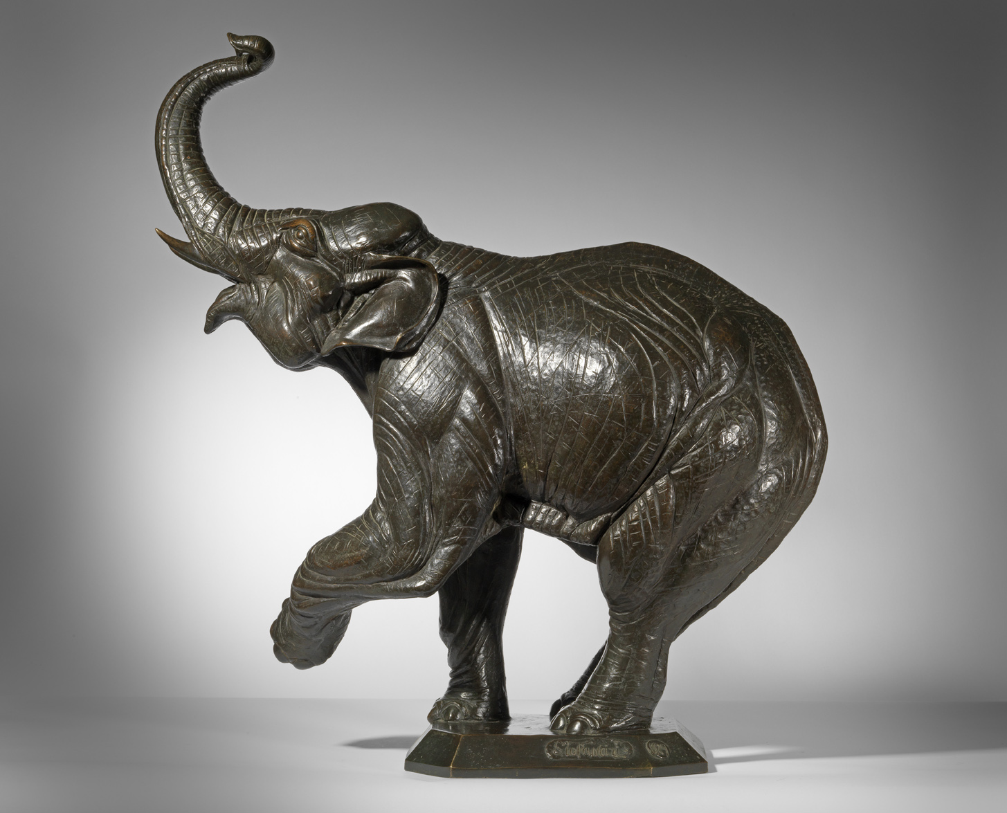 Trumpeting Elephant, c. 1929