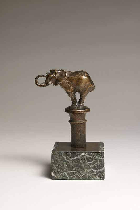 Elephant Cane Handle, c. 1910
