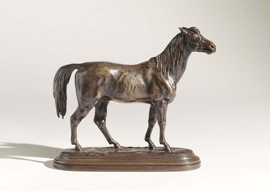 Standing Stallion, c. 1870