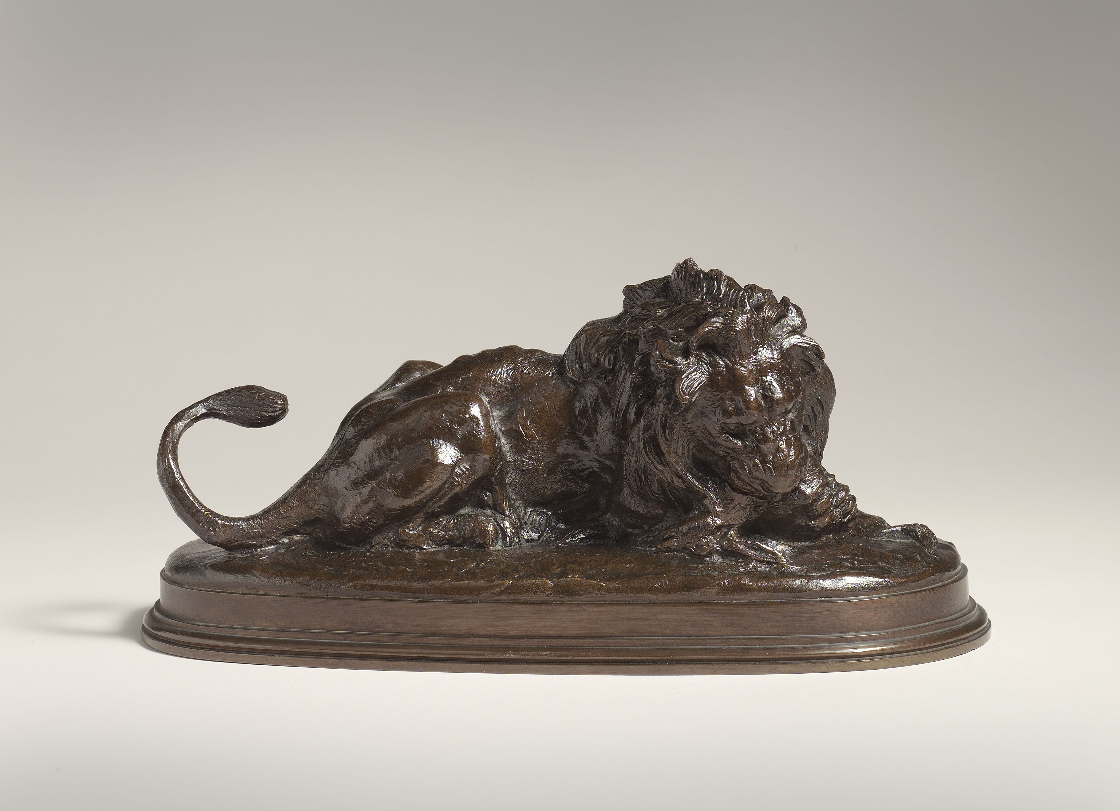 Lion Devouring a Doe, c. 1837