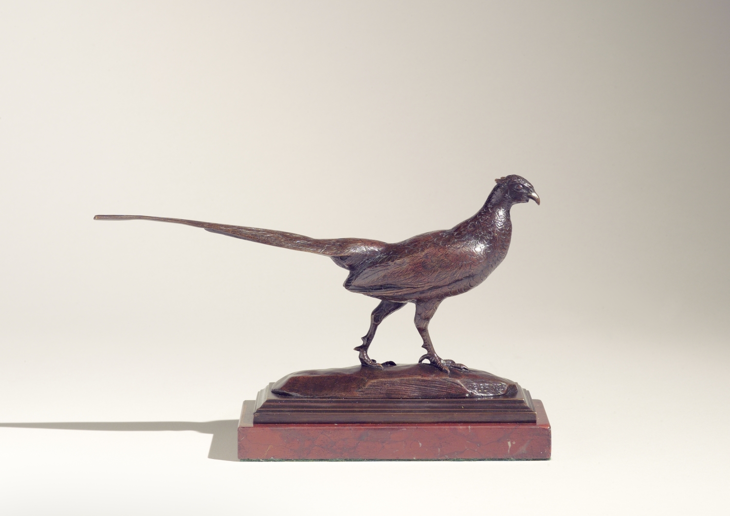 Walking Pheasant, Head Right, c. 1845