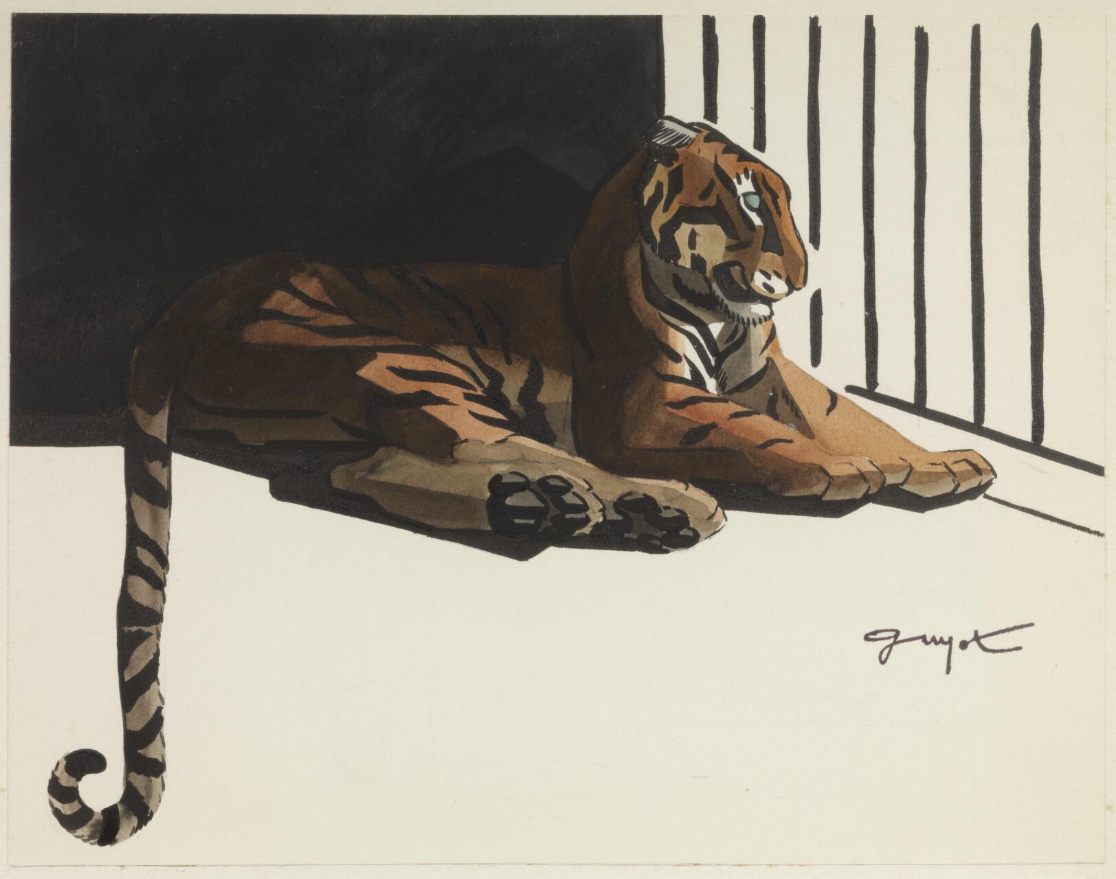 George Guyon Georges Guyot - Sladmore Gallery