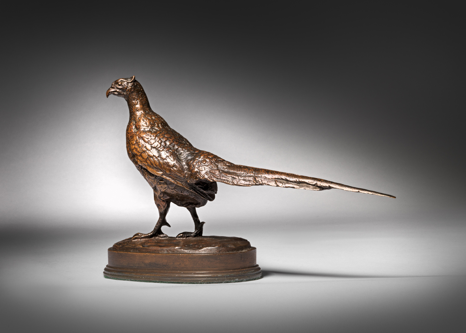 Walking Pheasant, Head Left, c.1845