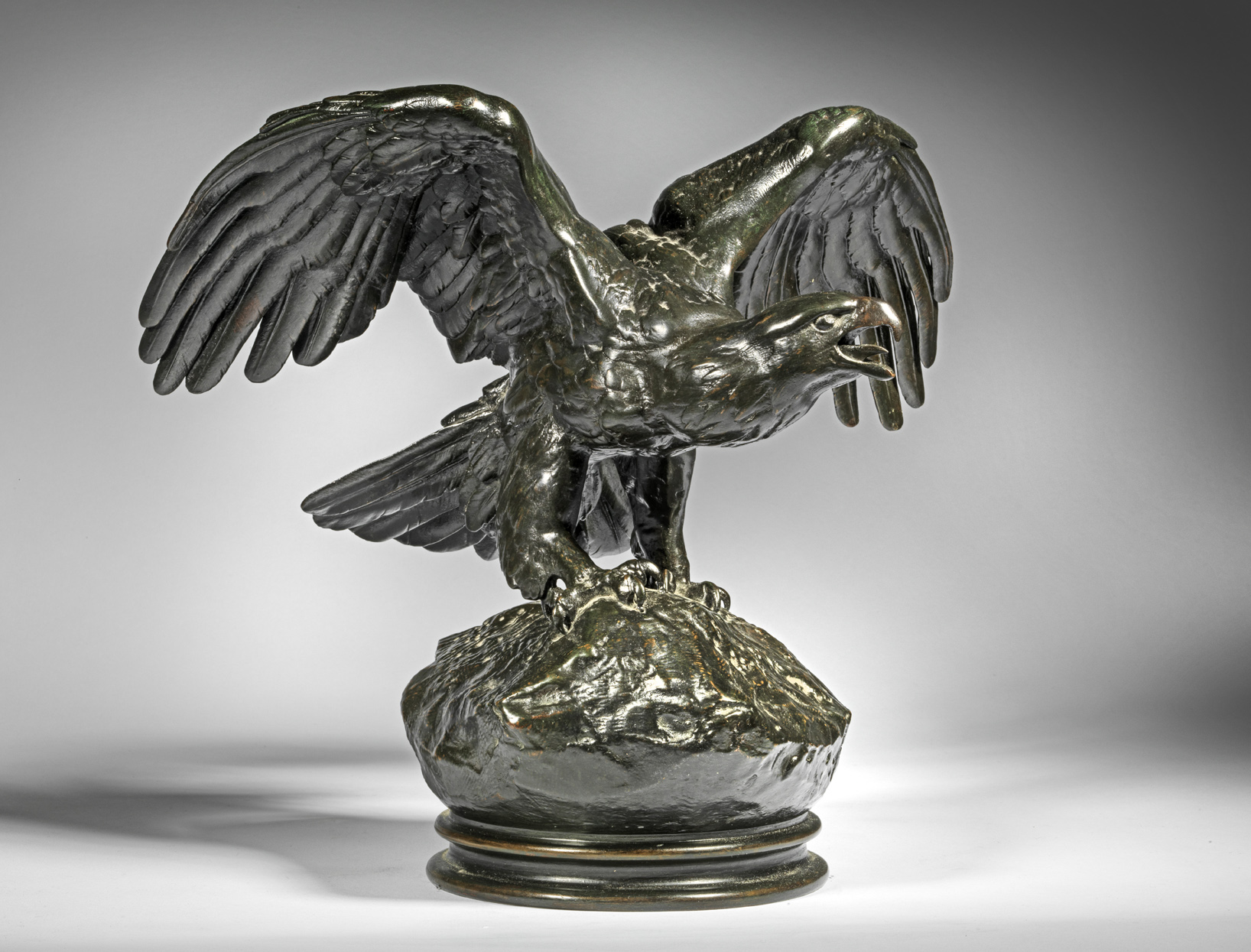 Eagle, Wings Outstretched, c. 1857