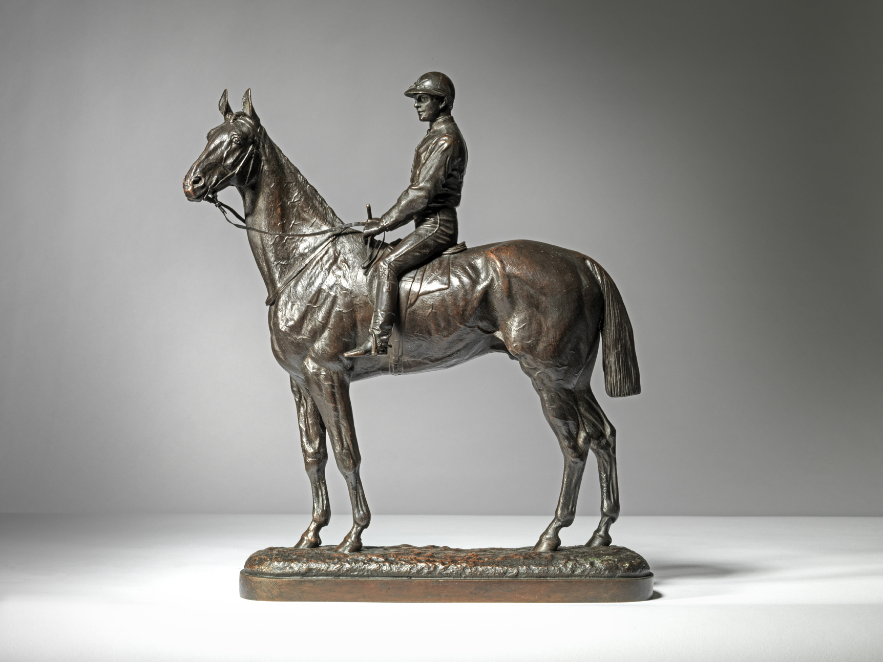 Horse and Jockey, Fresh Racehorse, c. 1870