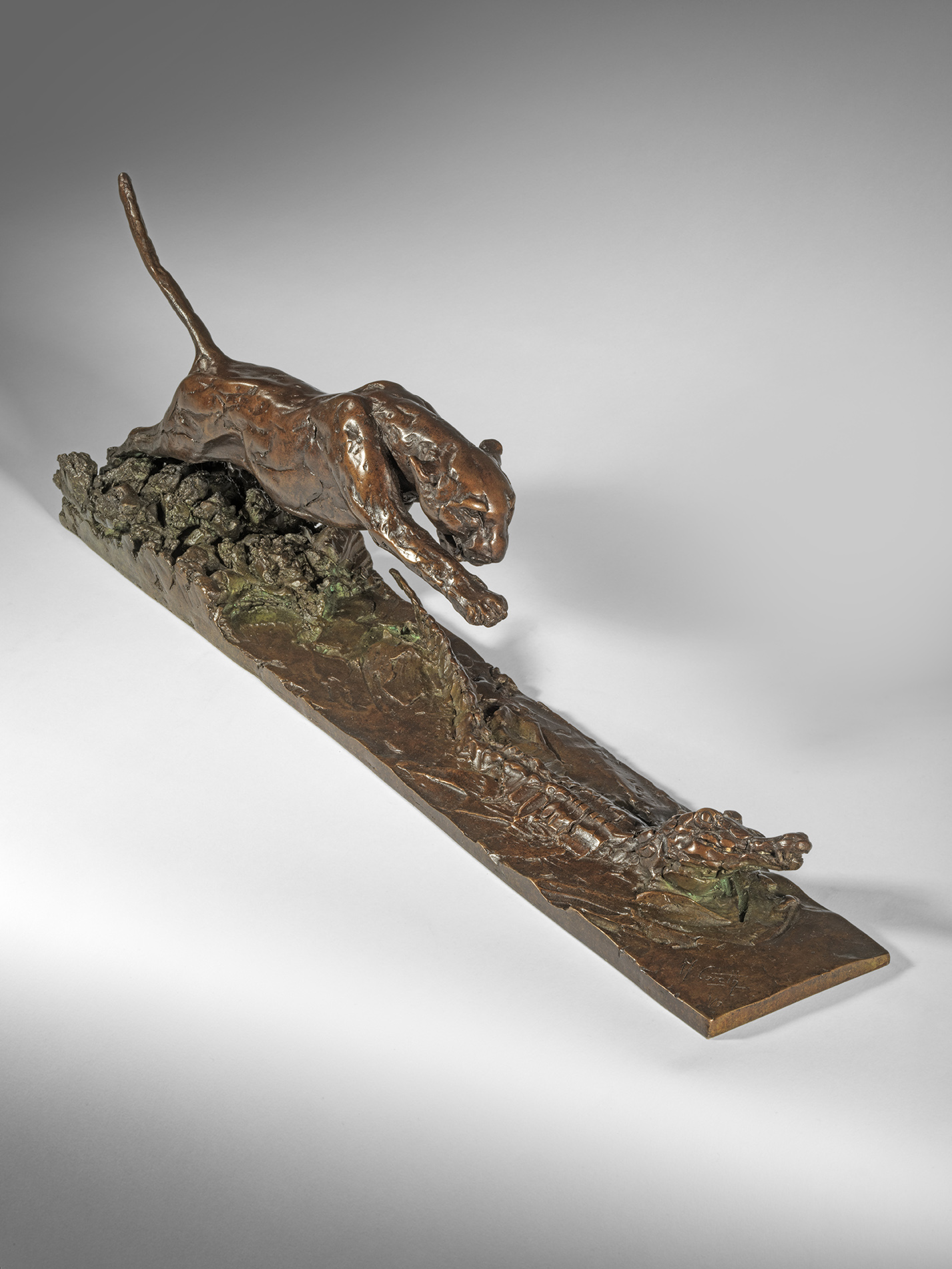 Jaguar ‘Ousado’ Hunting Caiman, 2025