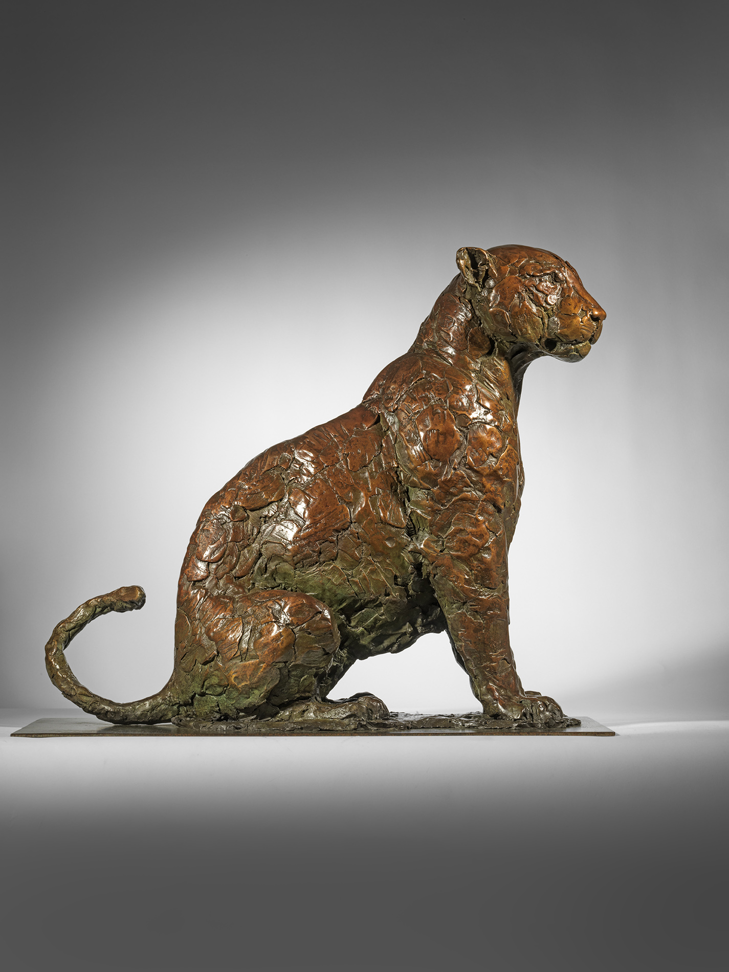 Large Seated Jaguar ‘Alira’, 2025