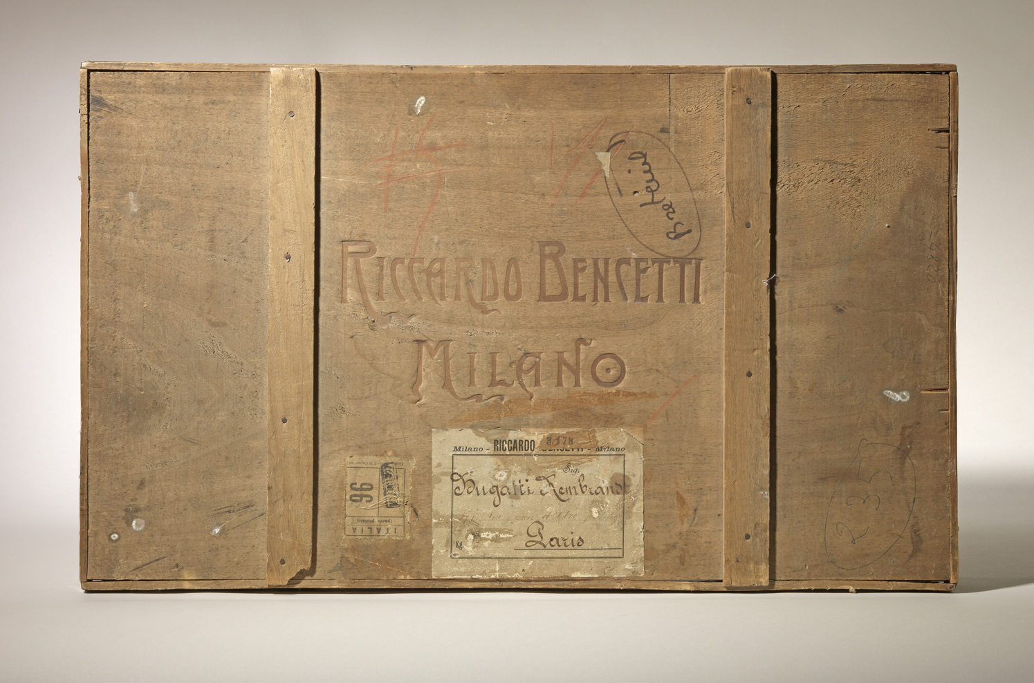 Box of Paints belonging to Rembrandt Bugatti, c. 1910