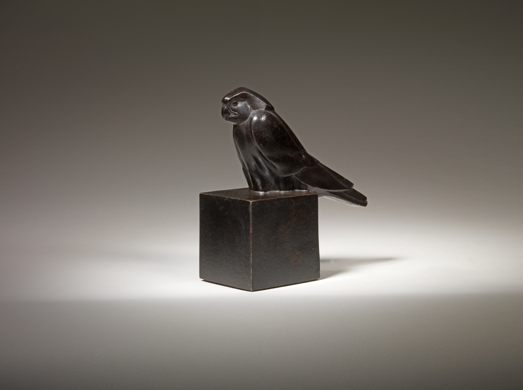 Small Bird Perched on a post, c.1930