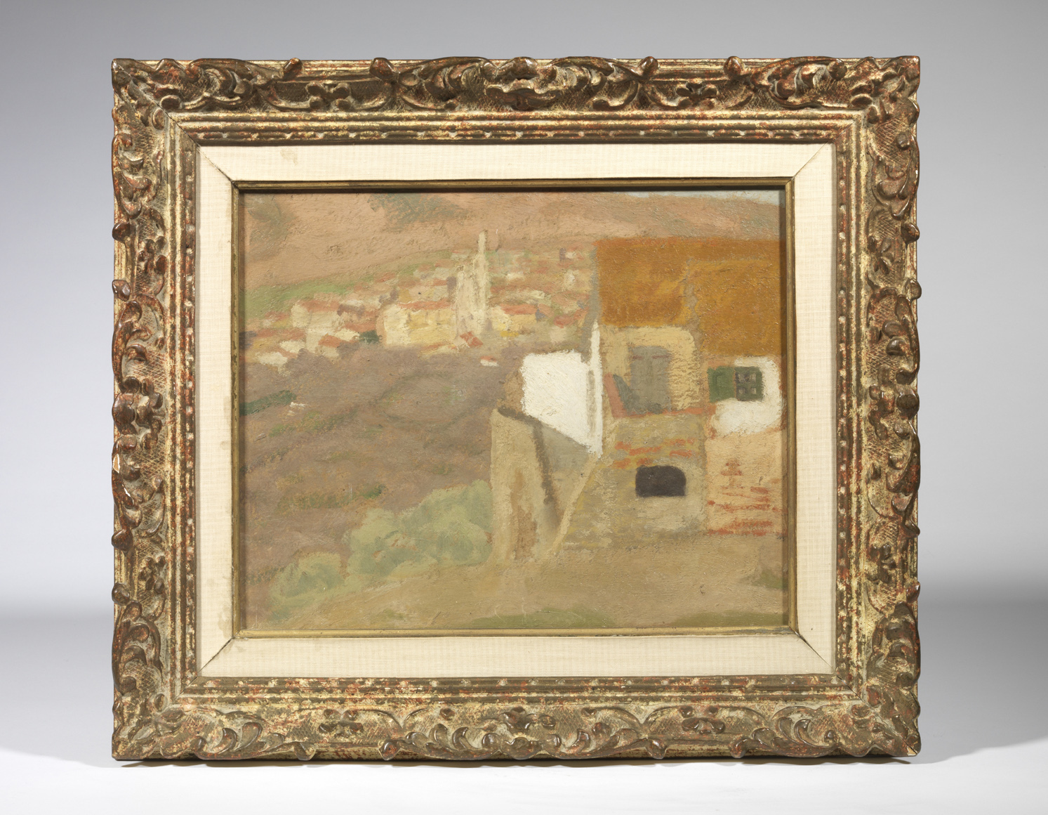 Distant View of Banyuls, painting, c. 1920