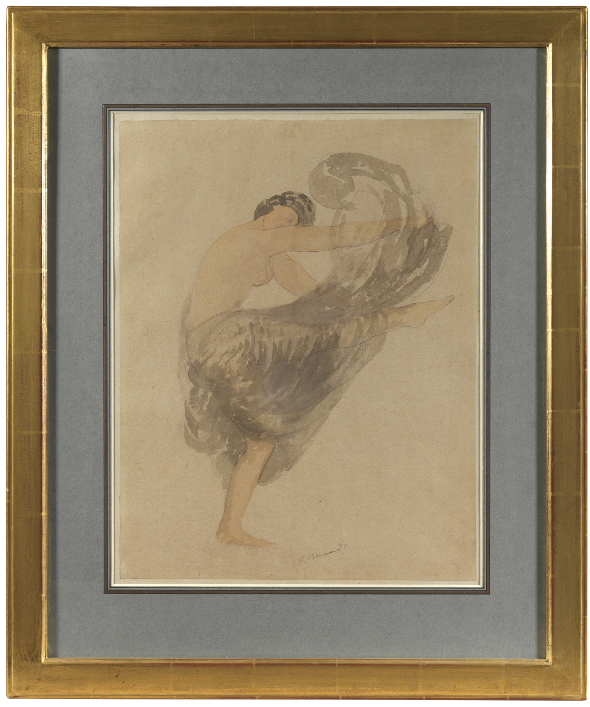The Dancer, Watercolour, c. 1910