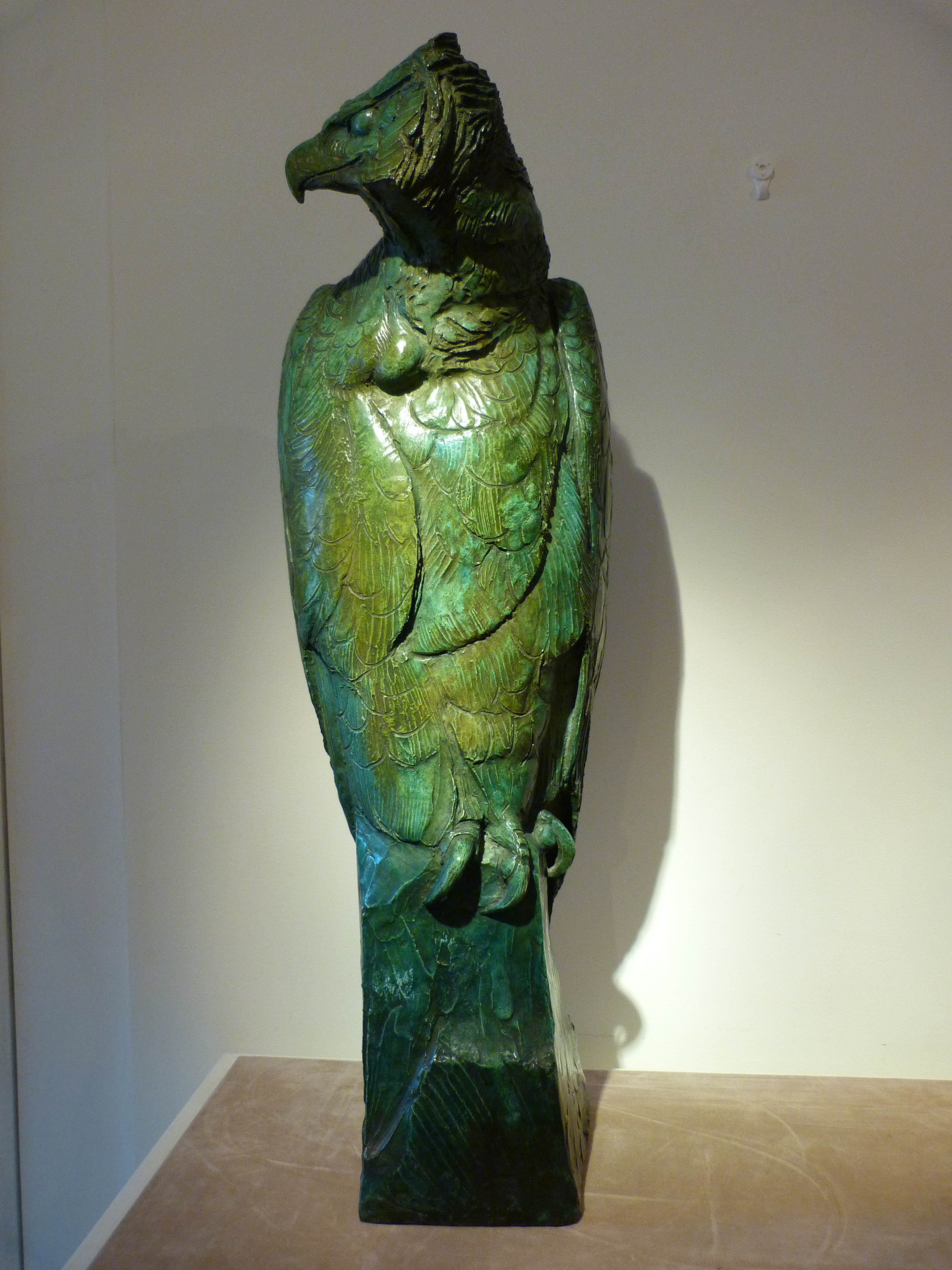 Batleur Eagle, Head Turned, c. 1920
