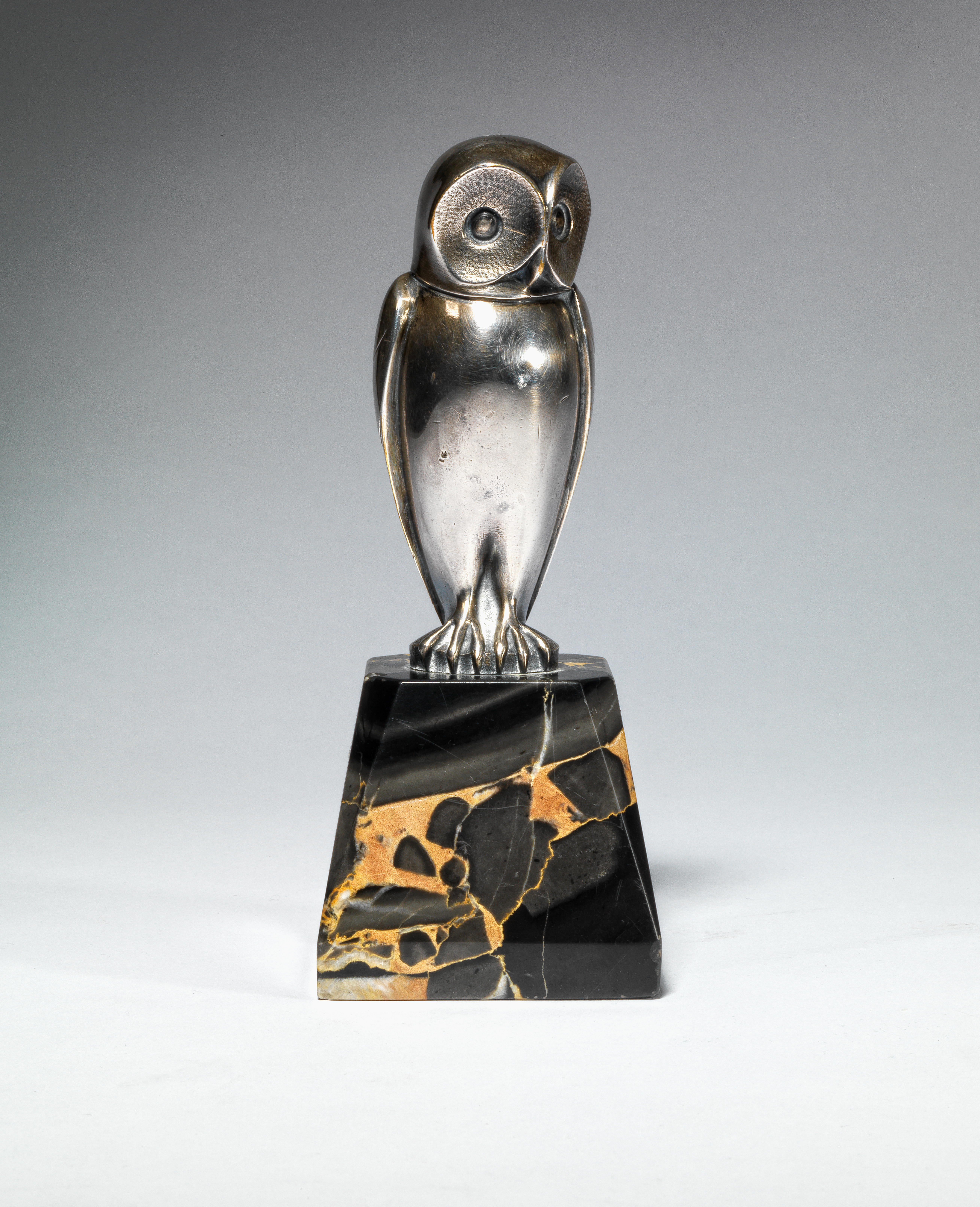 Owl, Silvered, c. 1920